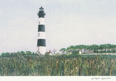 Bodie Island Lighthouse artwork